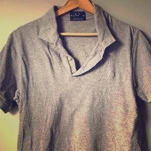 Fred Perry Polo - Gray Slim Fit - MADE IN ENGLAND